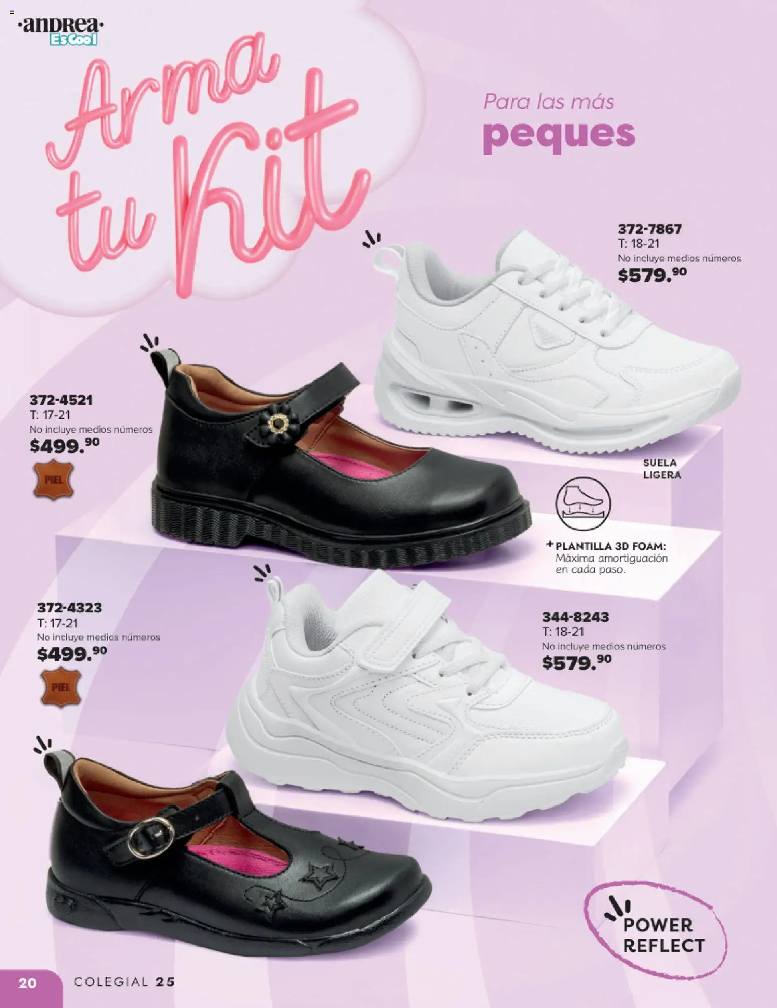 Nuevas ofertas de Andrea válidas en toda la República Mexicana desde el 25.05.2025. ¡Encuentra las mejores ofertas en Andrea catálogo Colegial ! | Página: 20