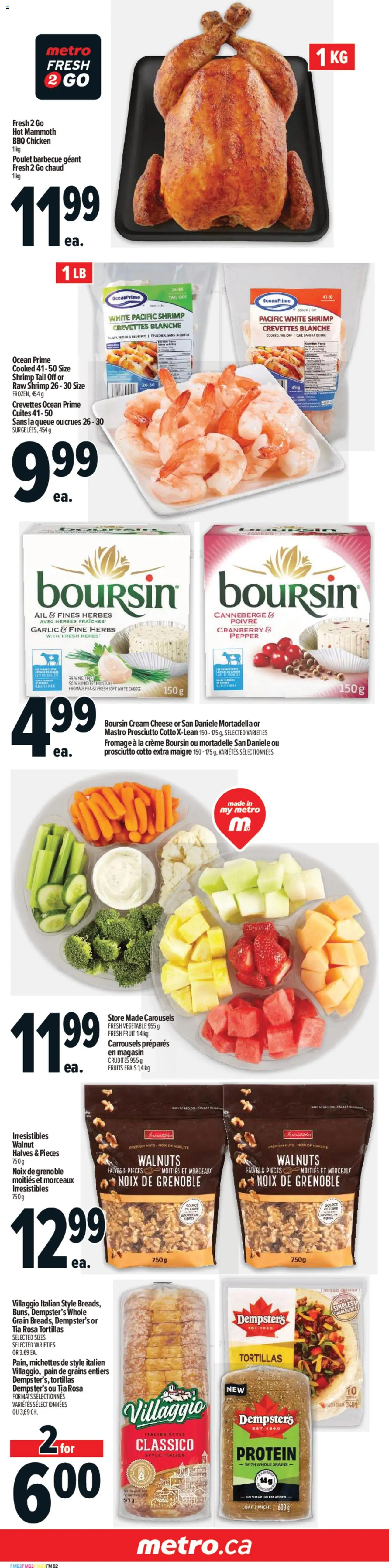 Metro flyer valid from 02.10.2025 | Page: 3 | Products: Nuts, Cream, Milk, Cheese