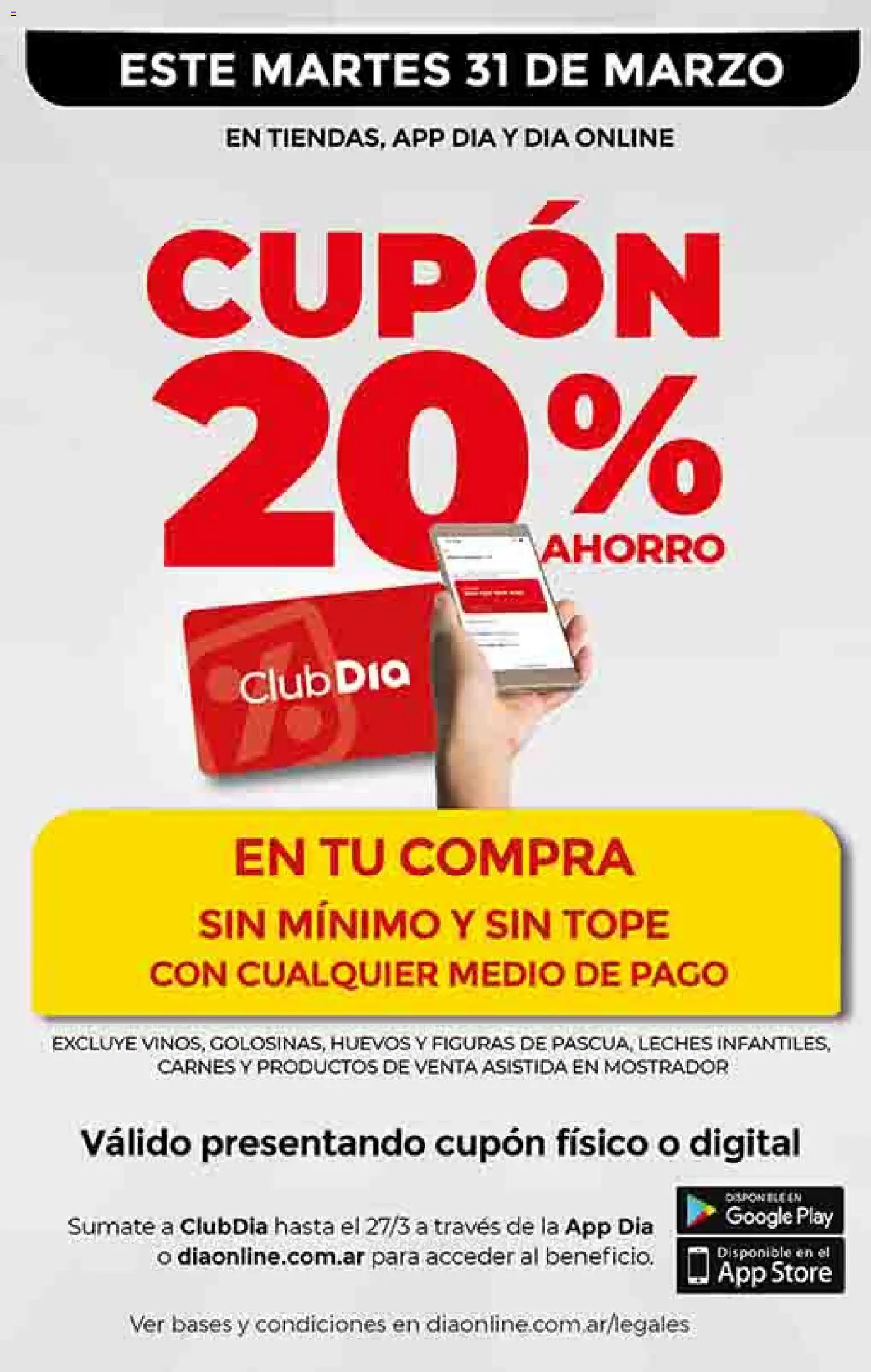 Supermercado DIA Ofertas │ válido desde el 25.03.2026 | Página: 8 | Productos: Huevos