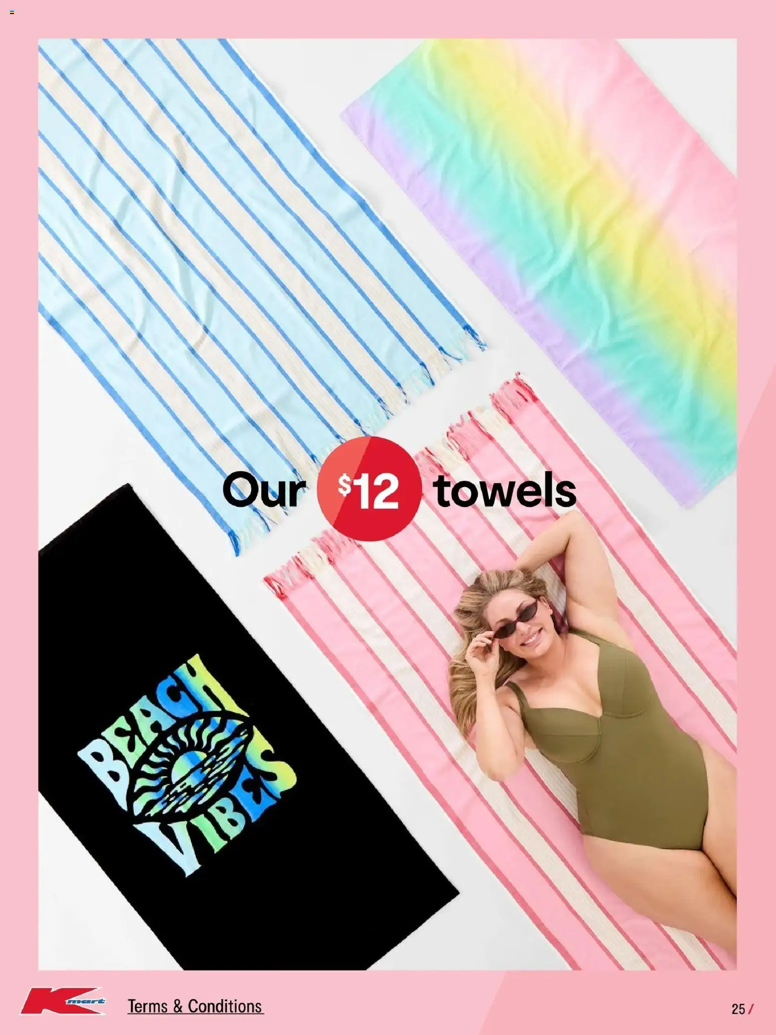 Kmart catalogue - valid from 04.12.2025 | Page: 25 | Products: Towels