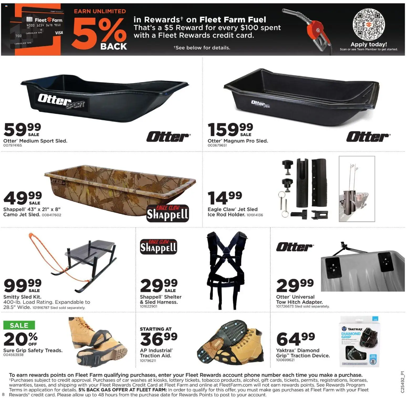Mills Fleet Farm Ice Fishing - valid from 04.12.2025 | Page: 8 | Products: Date, Phone, Rod