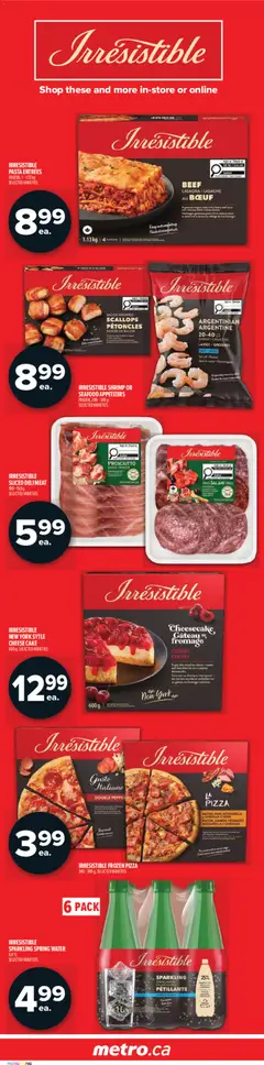 Preview of Metro weekly flyer - Alma from shop Metro valid from 16.04.2026 | Page: 3 | Products: Beef, Pasta, Cheese, Salami