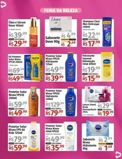 Supermercado Dalben - Ofertas Feira da Beleza - Pré-Visualização do folheto da loja Supermercado Dalben, válido de 19.12.2025 | Página: 4 | Produtos: Leite, Óleo, Sérum, Sabonete