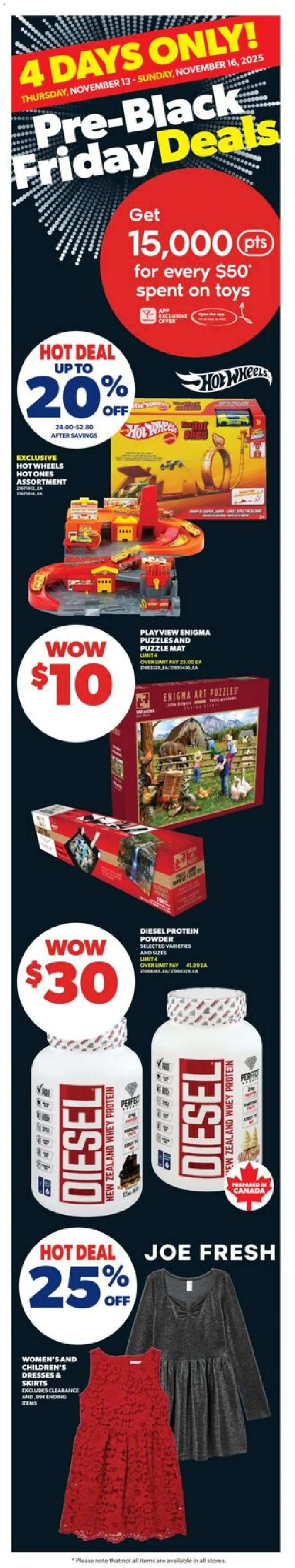 Real Canadian Superstore flyer valid from 13.11.2025 | Page: 5 | Products: Powder