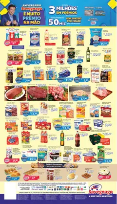Savegnago Folheto - válido de 04.08.2025 | Página: 2 | Produtos: Achocolatado, Linguiça, Pão de queijo, Guardanapo