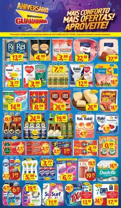 Encarte Guanabara - Pré-Visualização do folheto da loja Supermercados Guanabara, válido de 22.11.2025