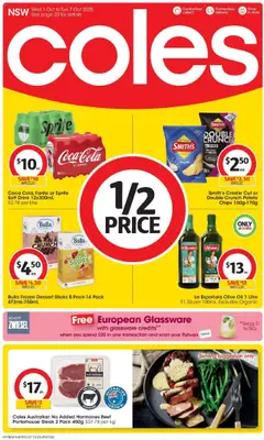 Preview of Coles Catalogue NSW - valid from 01.10.2025