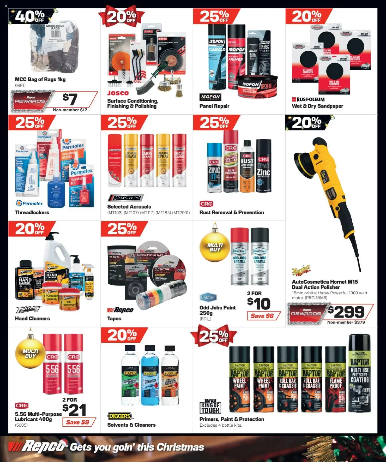Repco catalogue - valid from 01.12.2025 | Page: 12 | Products: Cleaner, Scrub, Multipurpose, Zinc