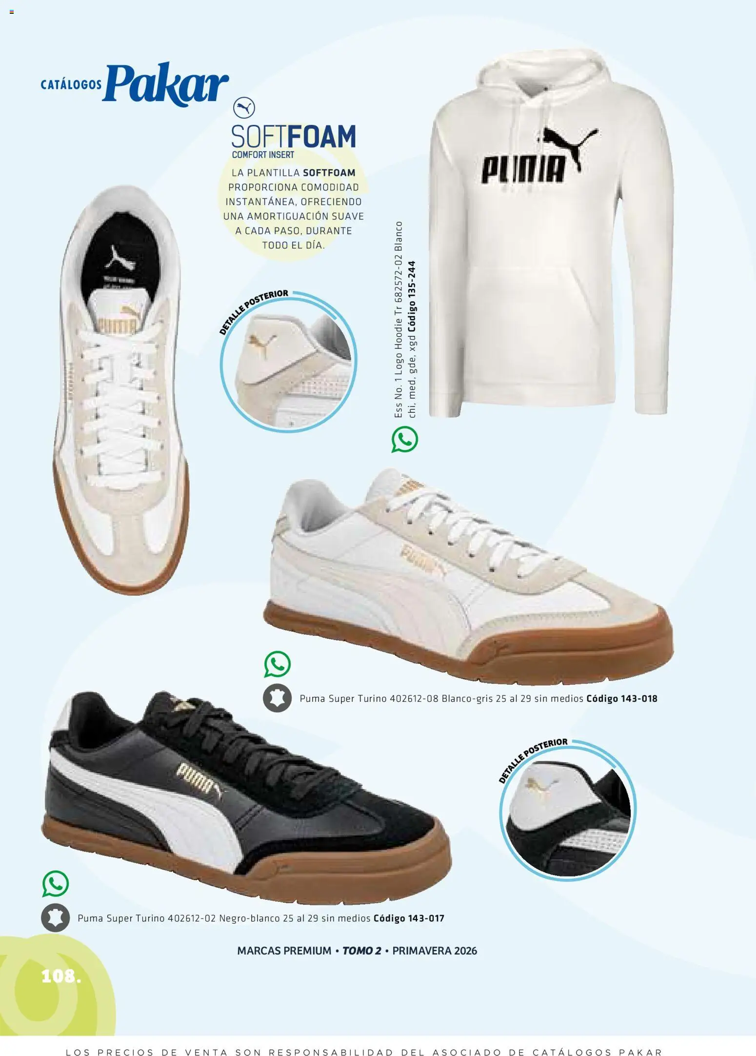 Nuevas ofertas de SC Pakar válidas en toda la República Mexicana desde el 27.02.2026. ¡Encuentra las mejores ofertas en SC Pakar catálogo Premium Men Tomo 2! | Página: 108