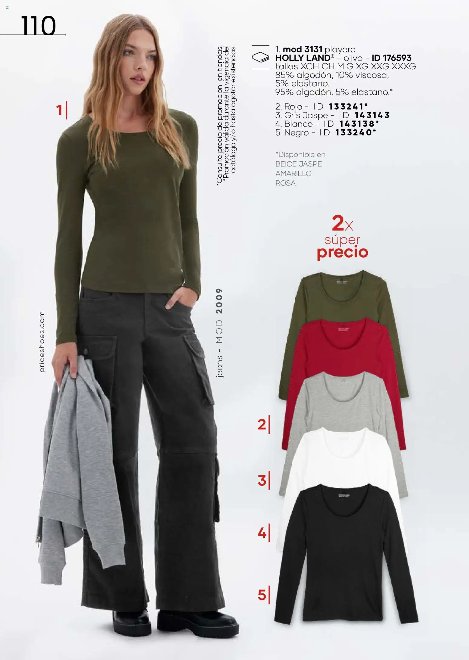 Nuevas ofertas de Price Shoes válidas en toda la República Mexicana desde el 27.11.2025. ¡Encuentra las mejores ofertas en Price Shoes catálogo Cierre De Temporada ! | Página: 110