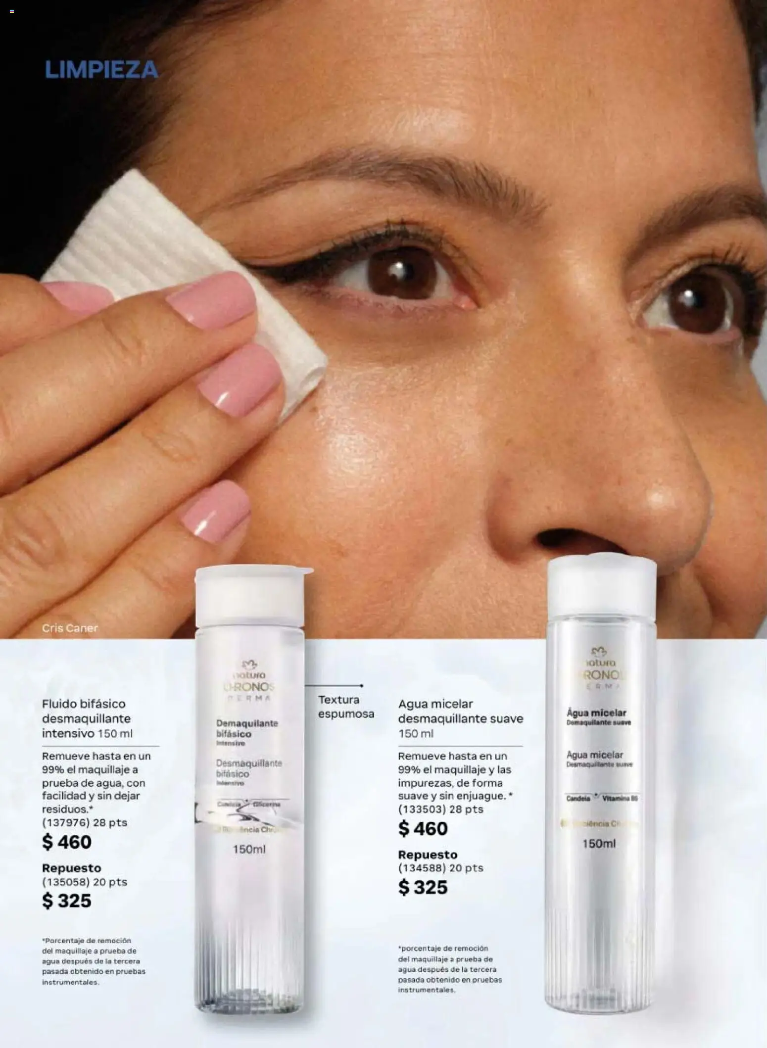 Nuevas ofertas de Natura válidas en toda la República Mexicana desde el 24.04.2026. ¡Encuentra las mejores ofertas en Natura campaña 7 2026! | Página: 84 | Productos: Agua, Desmaquillante, Maquillaje, Agua micelar