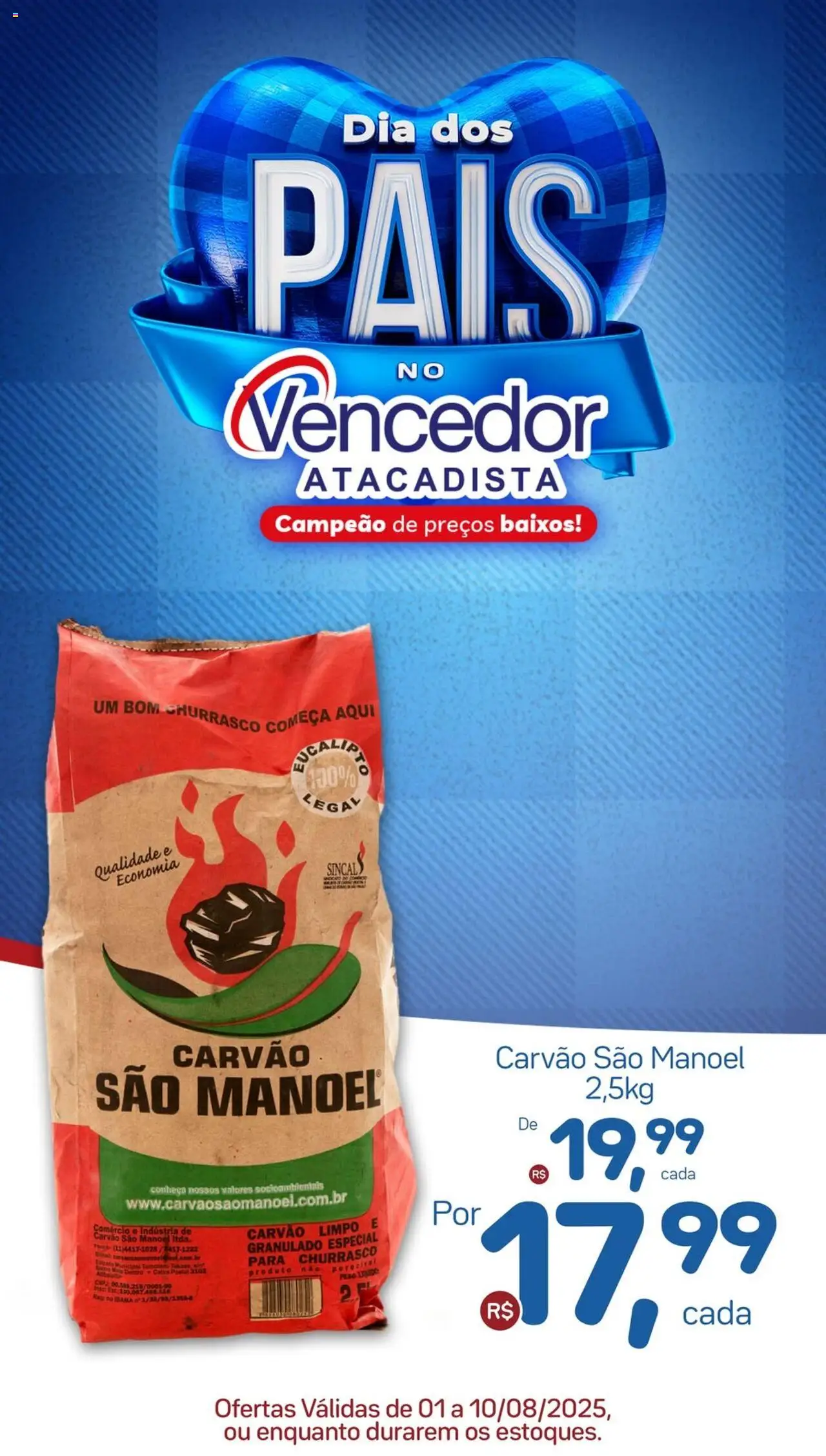 Vencedor Atacadista Folheto - válido de 01.08.2025 | Página: 16 | Produtos: Granulado