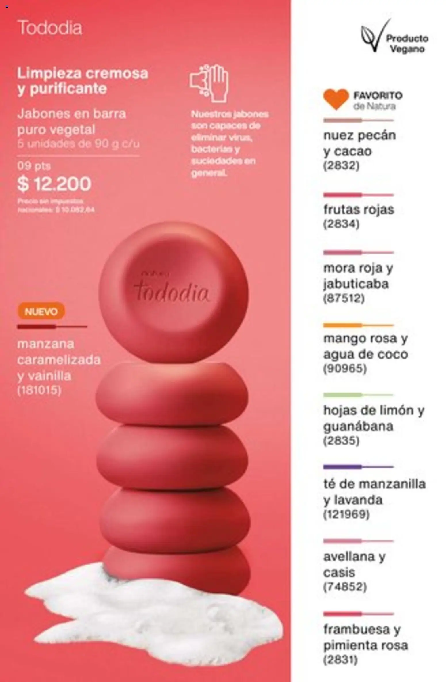 Catálogo Natura Ciclo 1/2026 │ válido desde el 04.12.2025 | Página: 188 | Productos: Pimienta, Limón, Mango, General