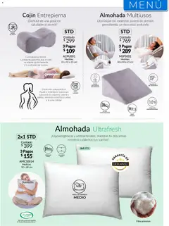 Vista previa de Colchas Concord catálogo, nuevo folleto de la tienda, válido en México a partir del 01.05.2026 | Página: 158 | Productos: Espuma, Almohada