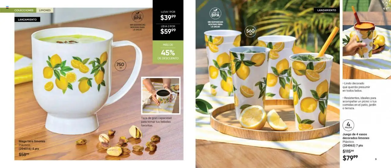 Nuevas ofertas de AVON válidas en toda la República Mexicana desde el 11.07.2025. ¡Encuentra las mejores ofertas en AVON casa & Estilo 11 2025! | Página: 5 | Productos: Taza, Juego, Vasos