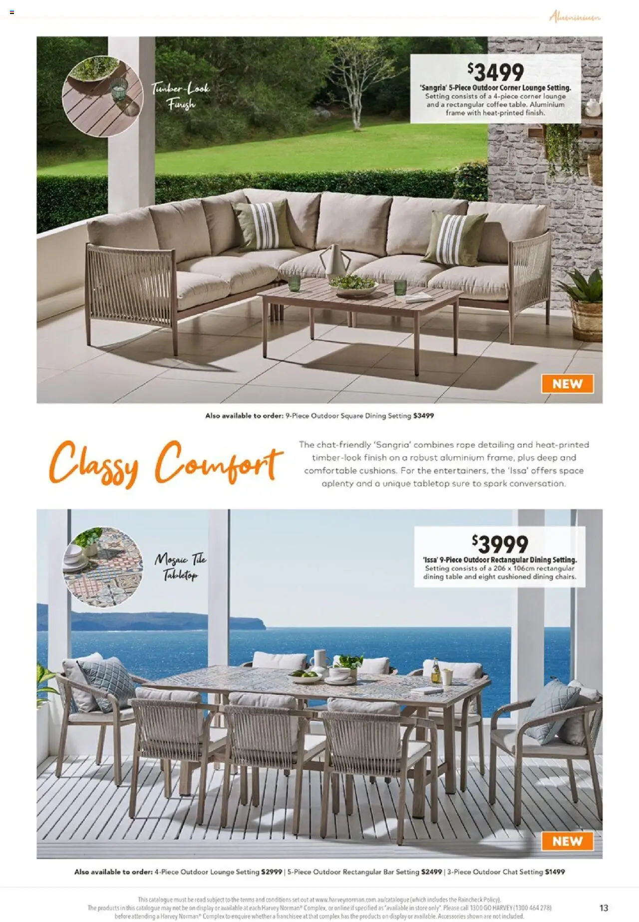 Harvey Norman catalogue - valid from 28.08.2025 | Page: 13 | Products: Table, Coffee, Accessories