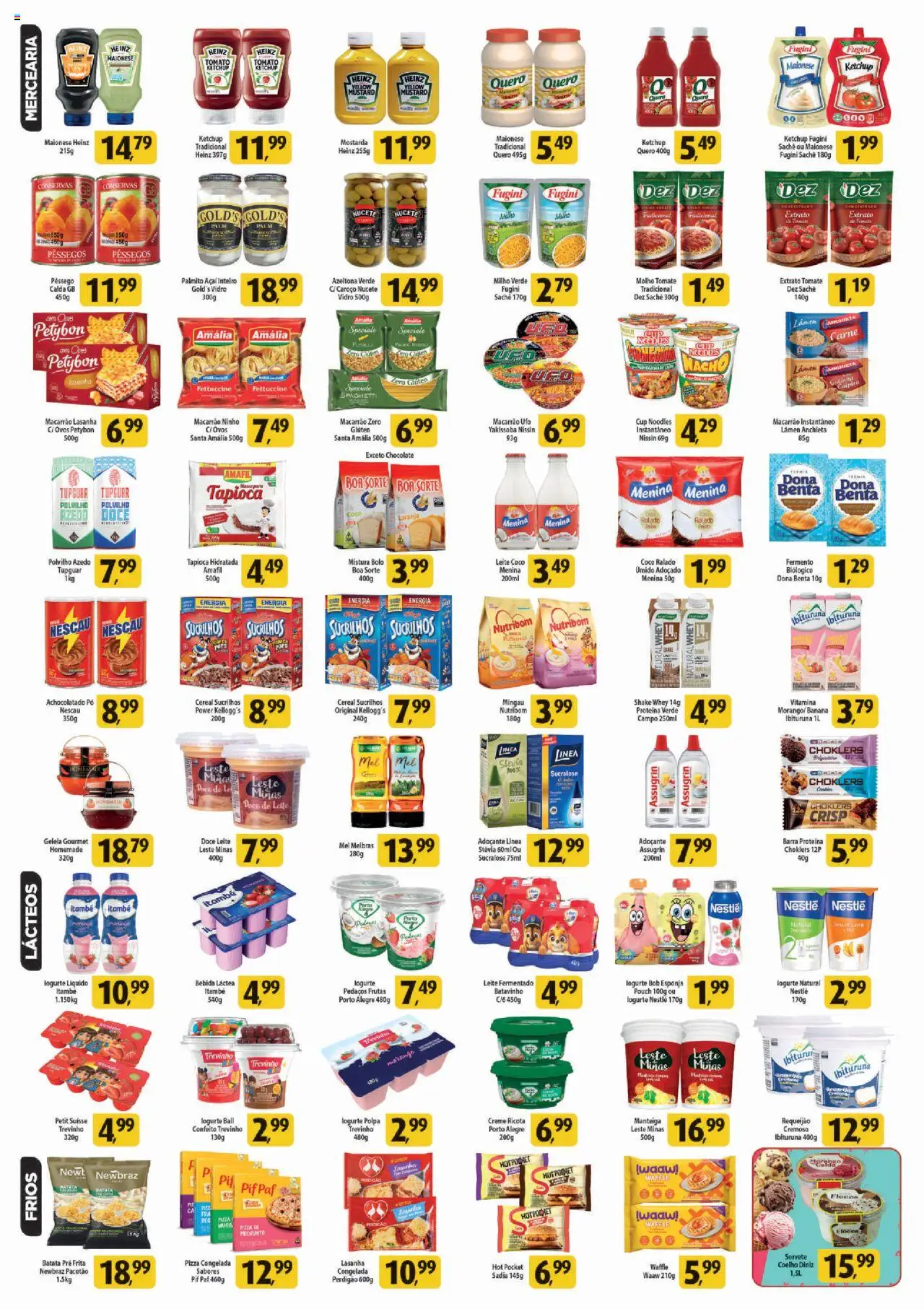 Coelho Diniz Folheto - válido de 09.10.2025 | Página: 2 | Produtos: Batata, Maionese, Requeijão, Leite fermentado