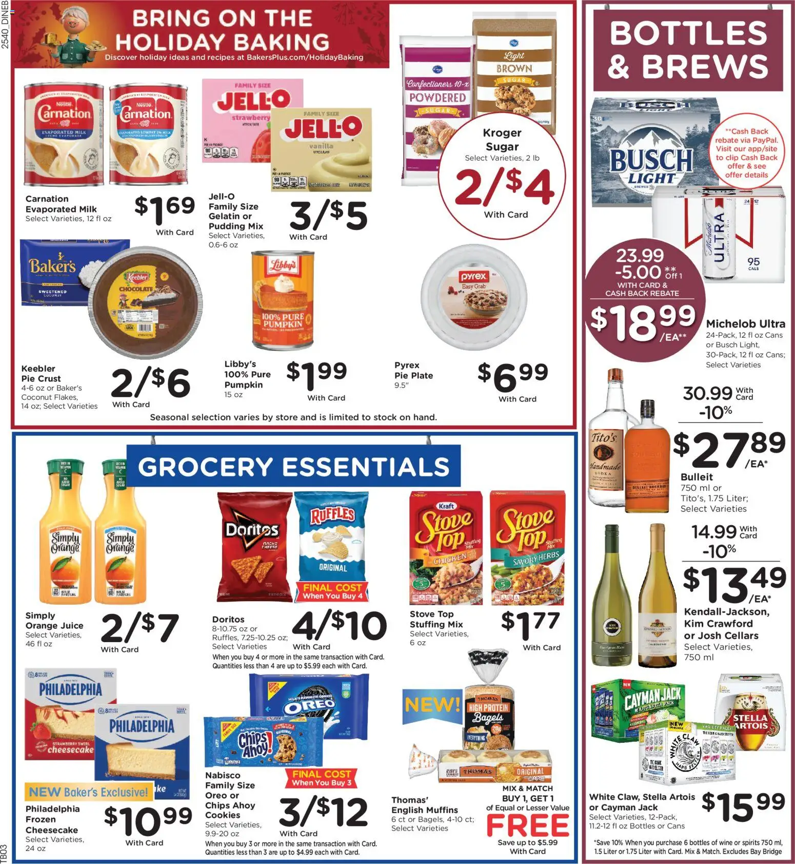 Baker's Weekly Ad - valid from 05.11.2025 | Page: 7 | Products: Clip, Milk, Cheese, Chocolate
