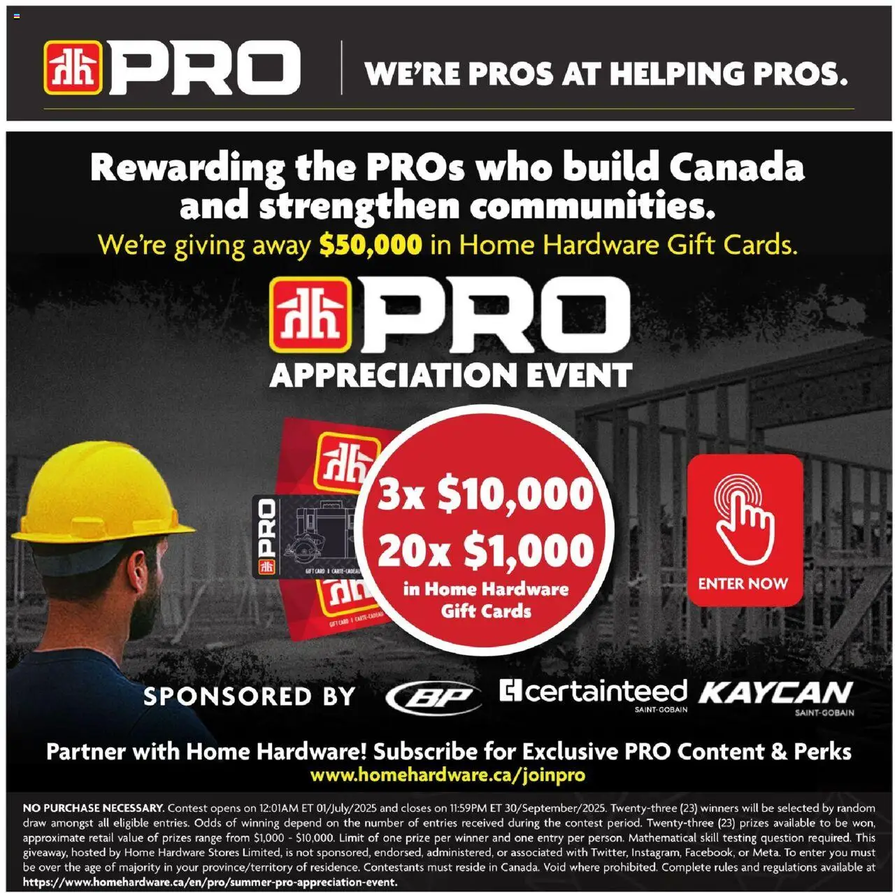 Home Hardware flyer valid from 11.09.2025 | Page: 17