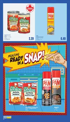 Preview of Wholesale Club weekly flyer / circulaire from shop Wholesale Club valid from 23.10.2025 | Page: 8 | Products: Beef, Pasta, Fryer, Oil