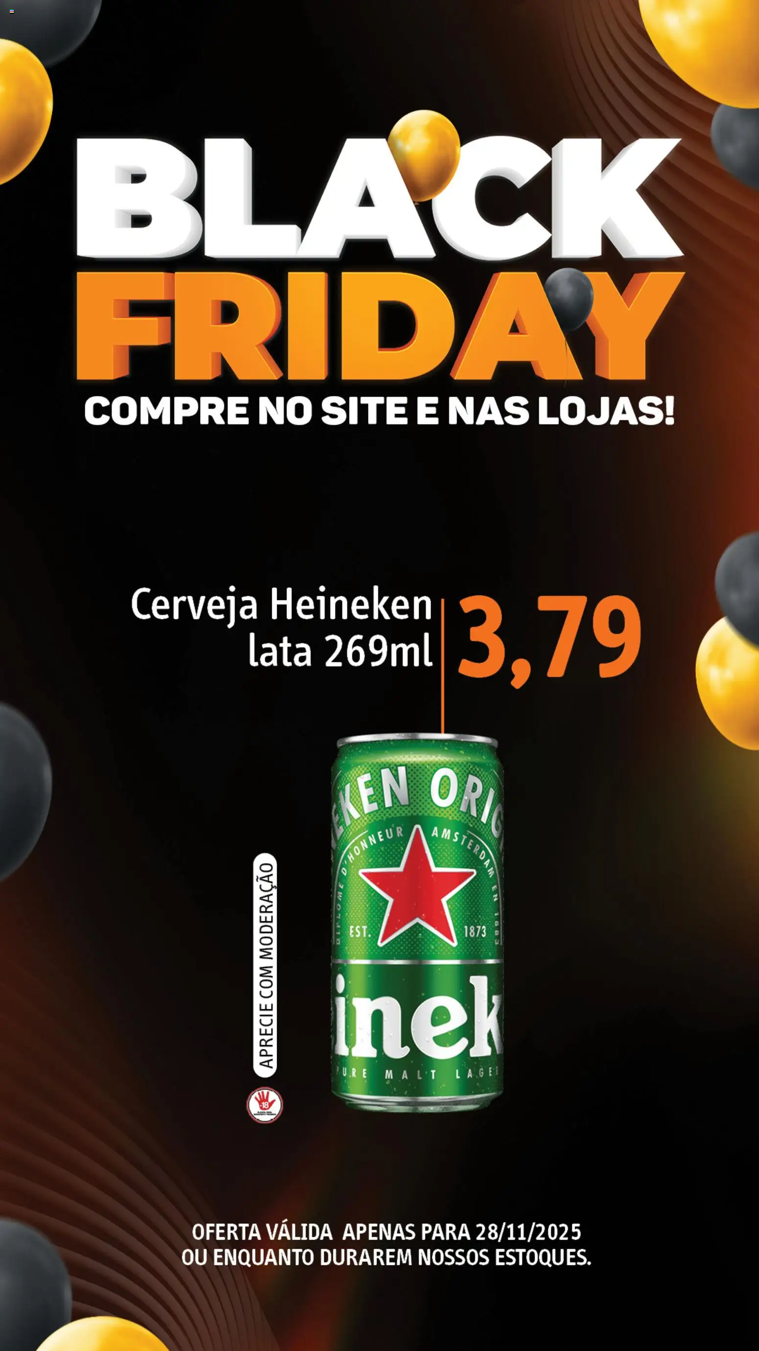 Sonda Folheto - válido de 28.11.2025 | Página: 1 | Produtos: Cerveja, Cerveja Heineken, Heineken