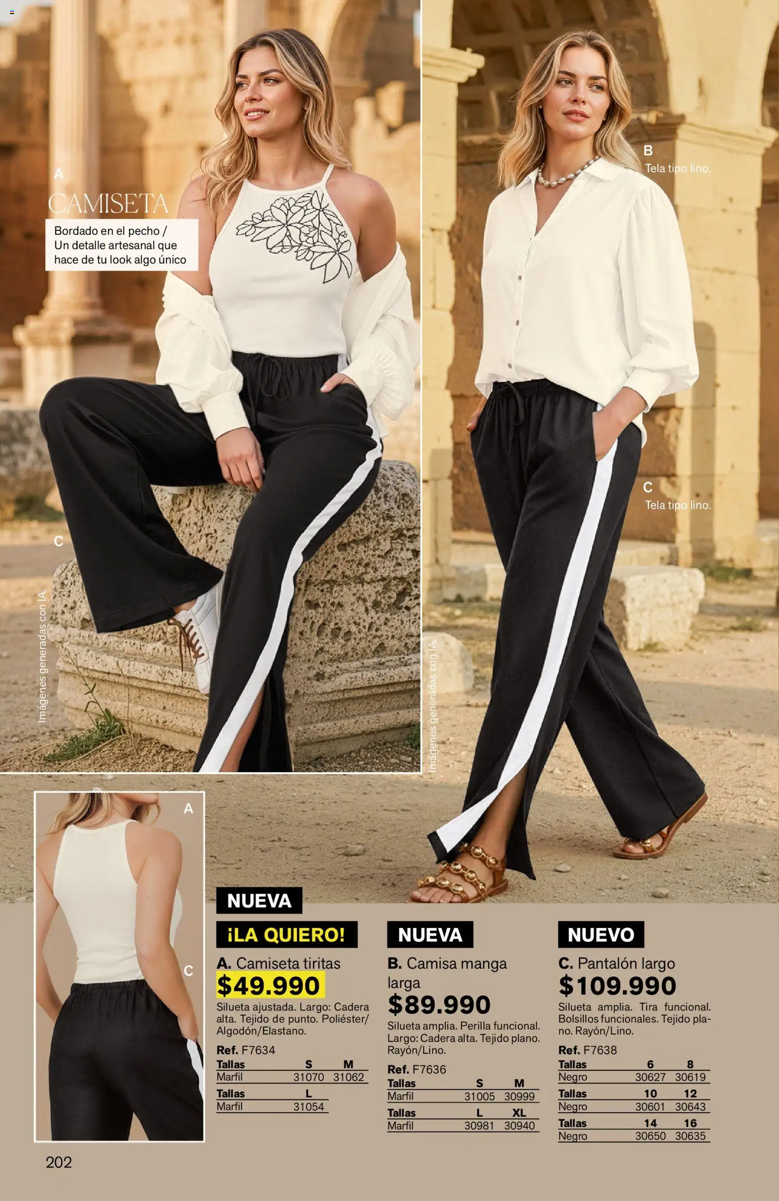 Leonisa revista - valida desde el 03.04.2026 | Página: 202 | Productos: Camiseta, Camisa