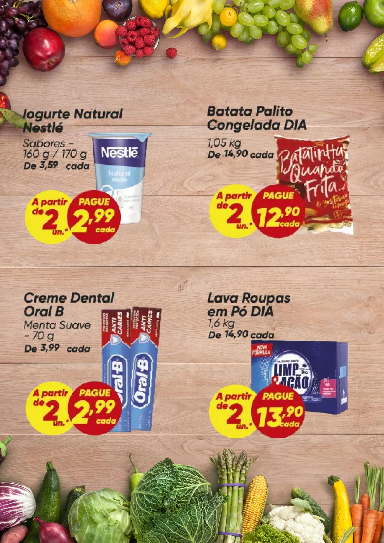 Dia Folheto - válido de 26.03.2026 | Página: 5 | Produtos: Pó, Roupas, Creme, Batata