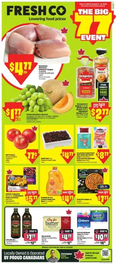 Preview of FreshCo weekly flyer / circulaire from shop FreshCo valid from 07.08.2025