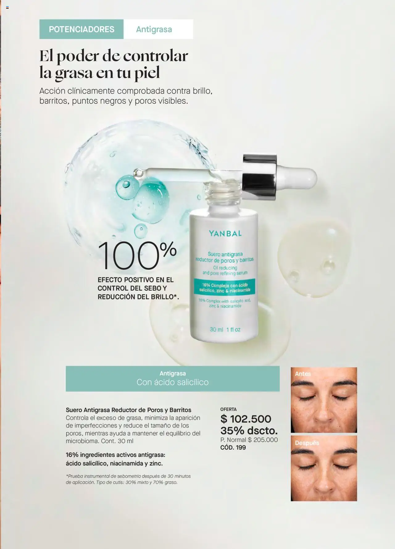 Yanbal revista - valida desde el 24.05.2025 | Página: 37 | Productos: Antigrasa, Serum, Brillo