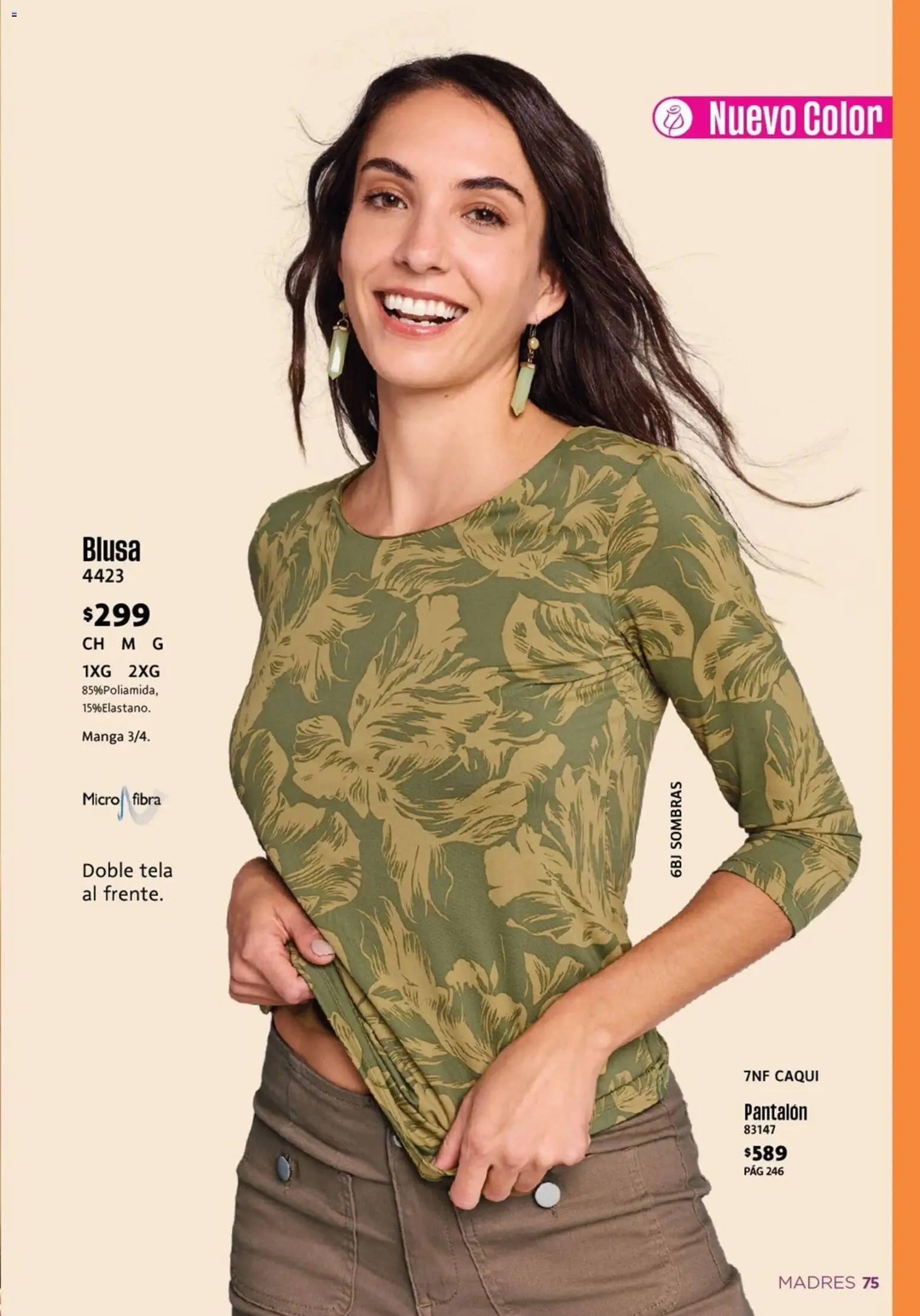 Nuevas ofertas de Ilusión válidas en toda la República Mexicana desde el 01.04.2026. ¡Encuentra las mejores ofertas en Ilusión catálogo Primavera! | Página: 79 | Productos: Blusa, Manga