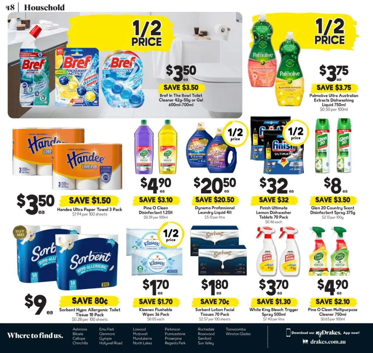 Drakes catalogue - valid from 06.08.2025 | Page: 18 | Products: Lotion, Laundry, Dishwasher, Tablets