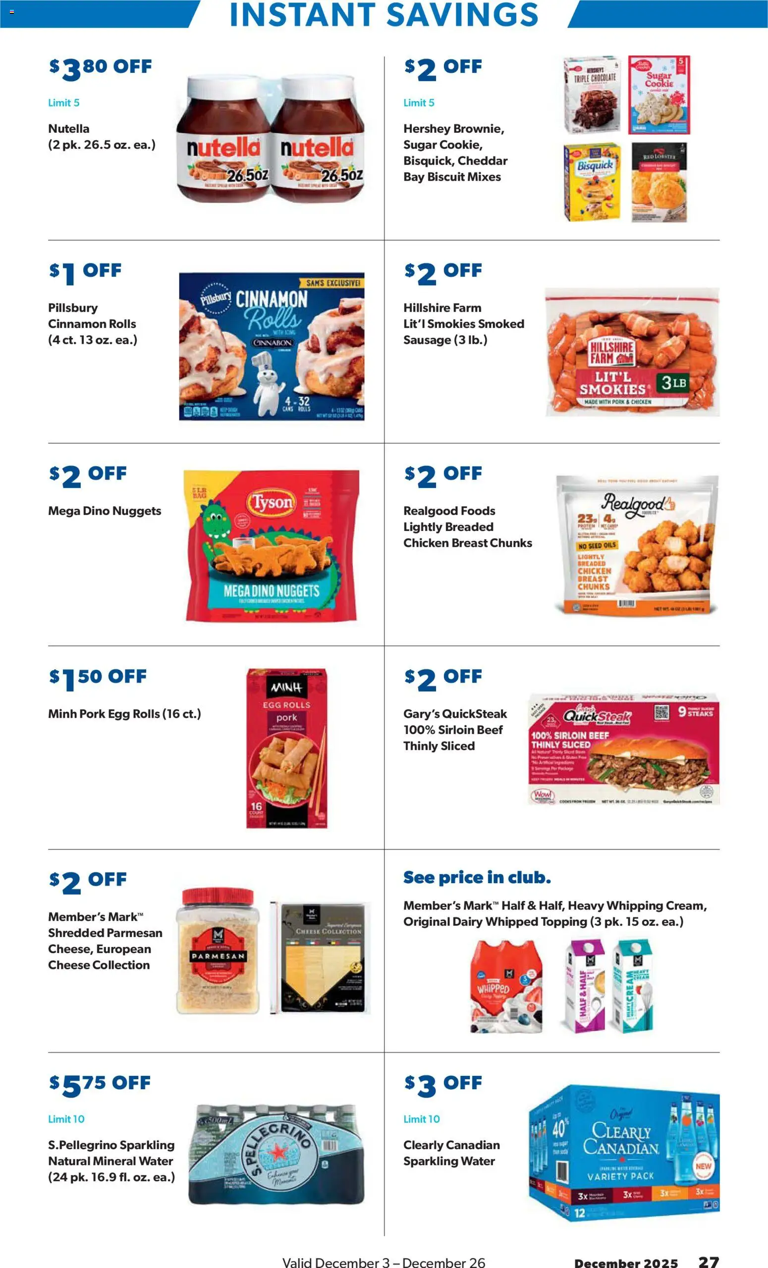Sam's Club Instant Savings Book December - valid from 03.12.2025 | Page: 27
