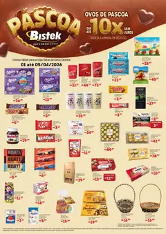 Bistek Supermercados ofertas Panfleto de Páscoa - Pré-Visualização do folheto da loja Bistek Supermercados, válido de 01.04.2026