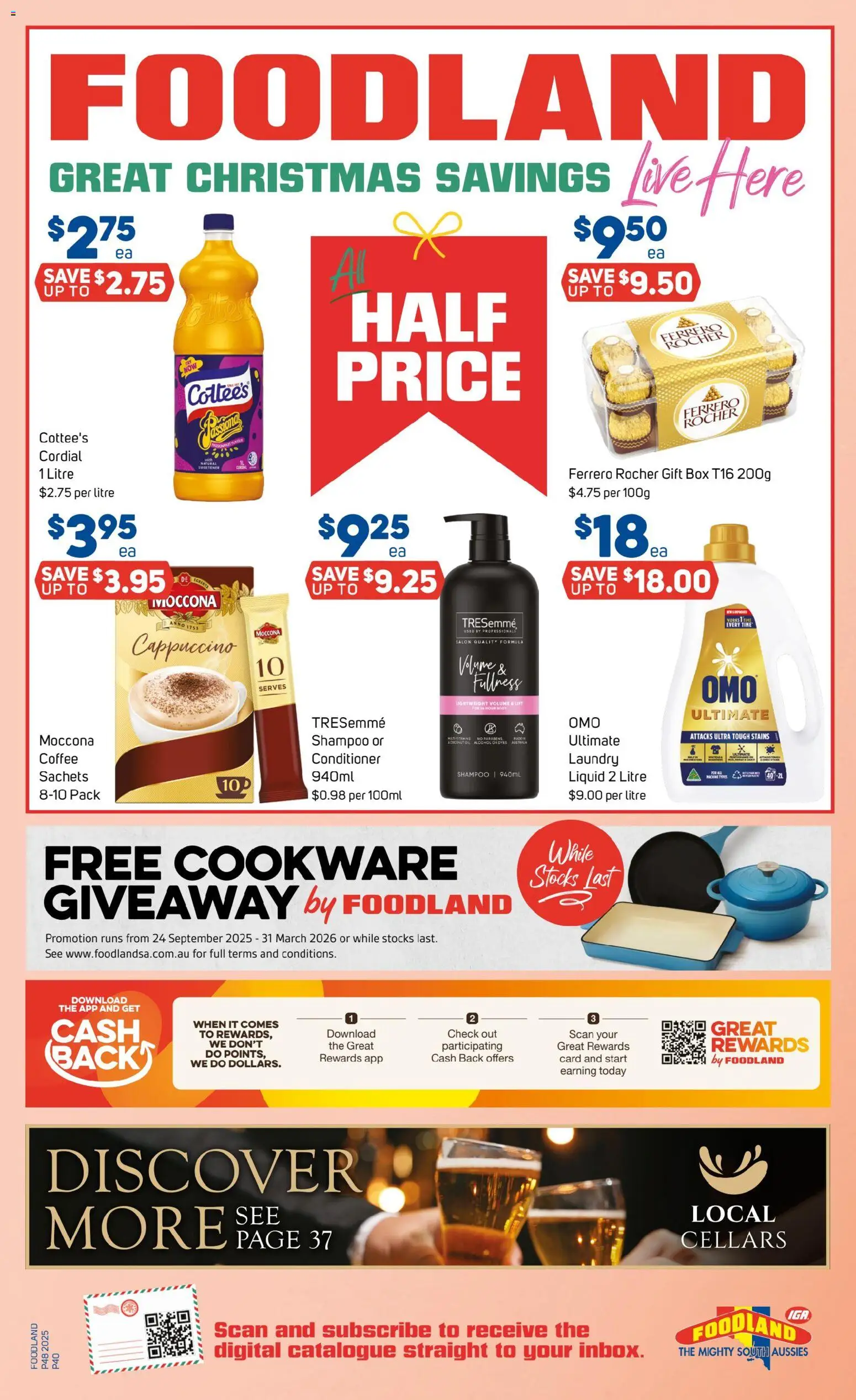 Foodland catalogue - valid from 26.11.2025 | Page: 40 | Products: Box, Shampoo, Coffee, Digital