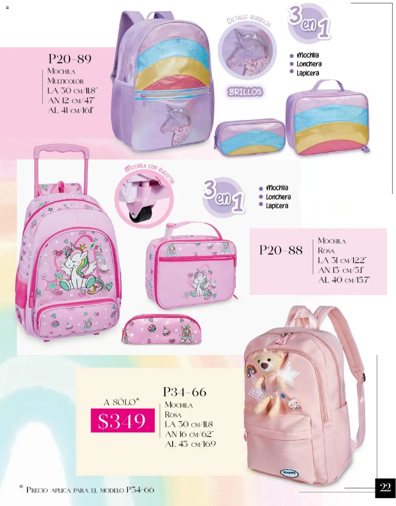 Nuevas ofertas de Cklass válidas en toda la República Mexicana desde el 14.07.2025. ¡Encuentra las mejores ofertas en Cklass catálogo Bolso! | Página: 23 | Productos: Mochila