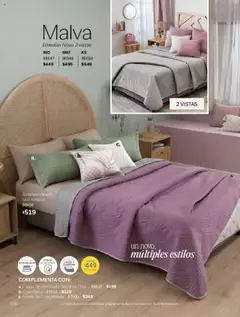 Vista previa de Vianney catálogo Primavera, nuevo folleto de la tienda, válido en México a partir del 07.03.2025 | Página: 110 | Productos: Funda, Funda de almohada, Almohada