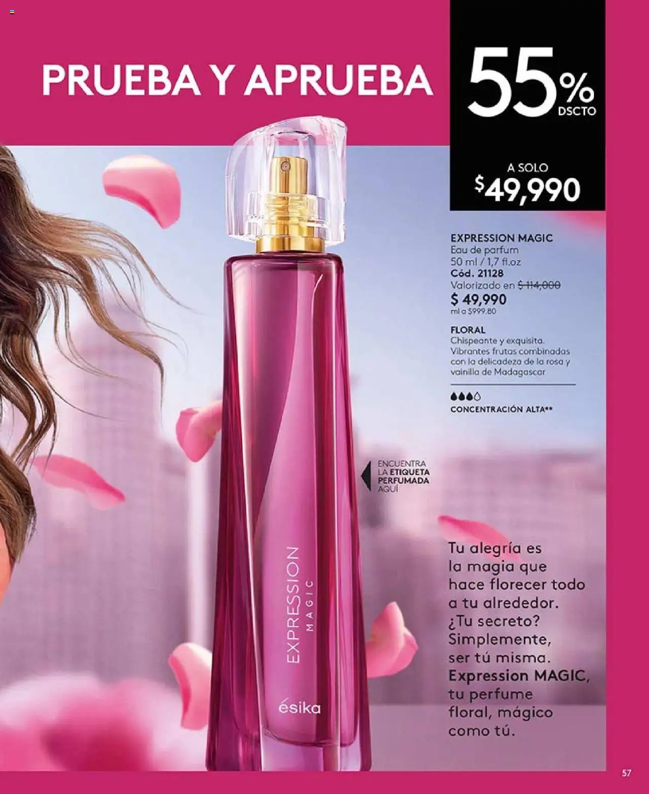 Ésika revista - valida desde el 16.06.2025 | Página: 57 | Productos: Perfume