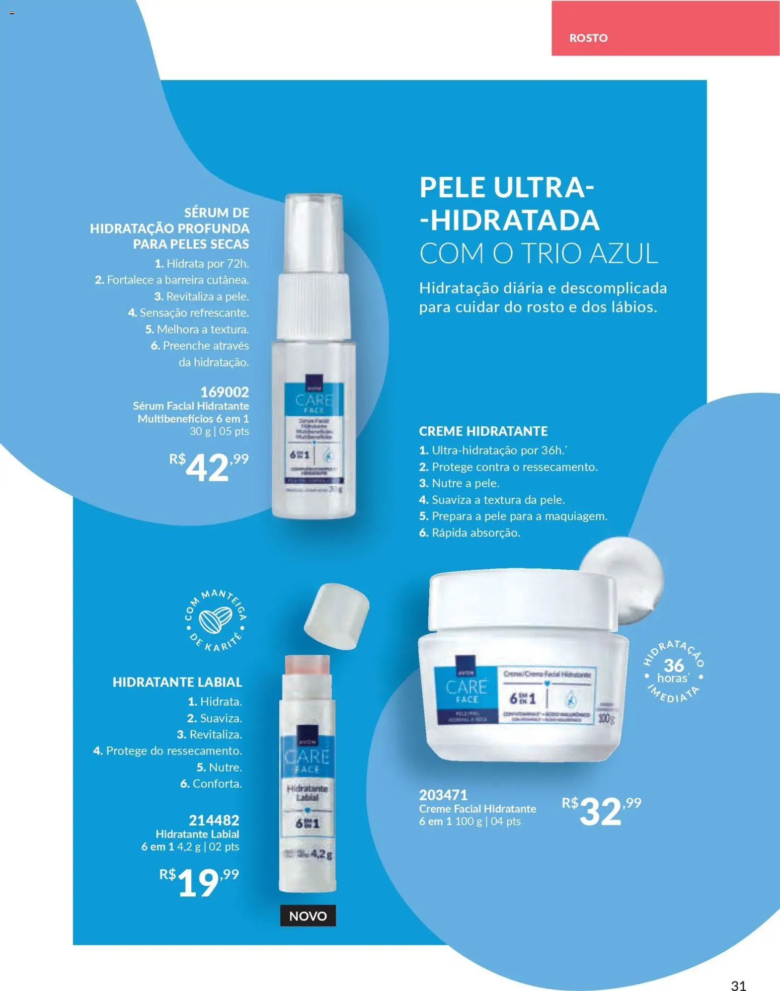 Avon Folheto - válido de 18.02.2026 | Página: 31 | Produtos: Sérum, Creme