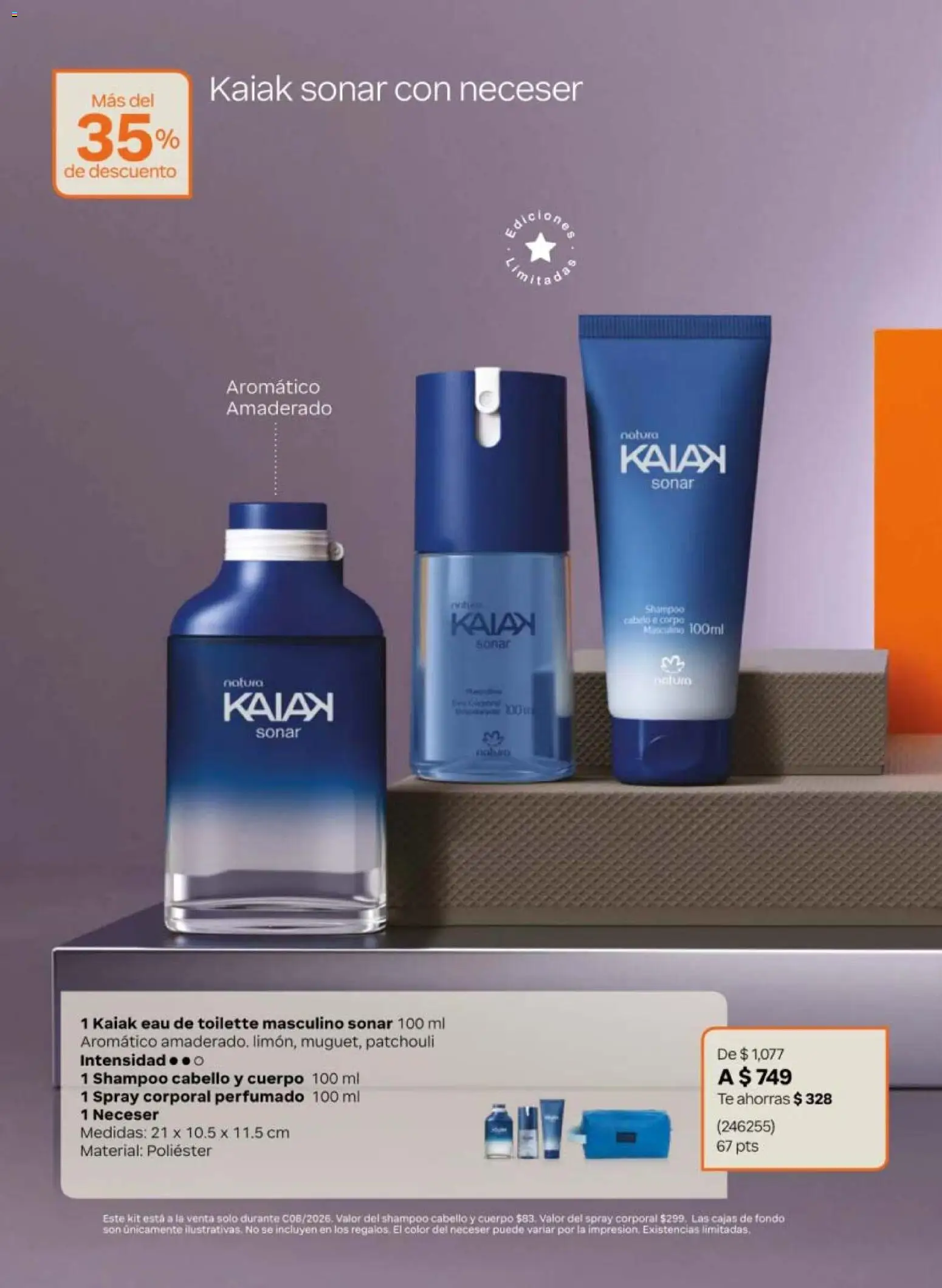 Nuevas ofertas de Natura válidas en toda la República Mexicana desde el 08.05.2026. ¡Encuentra las mejores ofertas en Natura campaña 8 2026! | Página: 20 | Productos: Neceser, Té, Eau de toilette