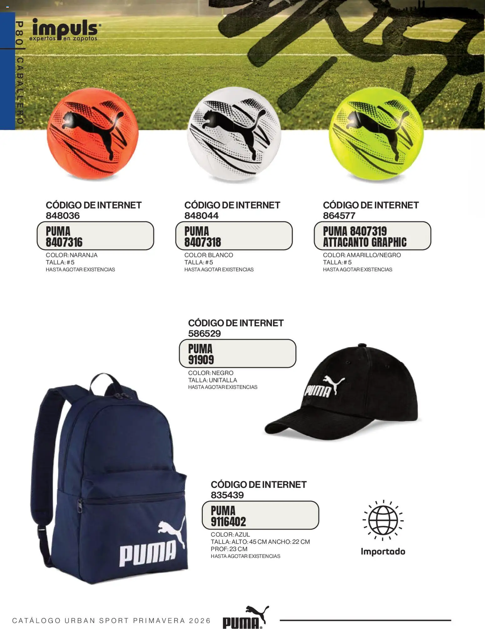 Nuevas ofertas de Impuls válidas en toda la República Mexicana desde el 01.03.2026. ¡Encuentra las mejores ofertas en Impuls catálogo Urban Sport! | Página: 82 | Productos: Zapatos