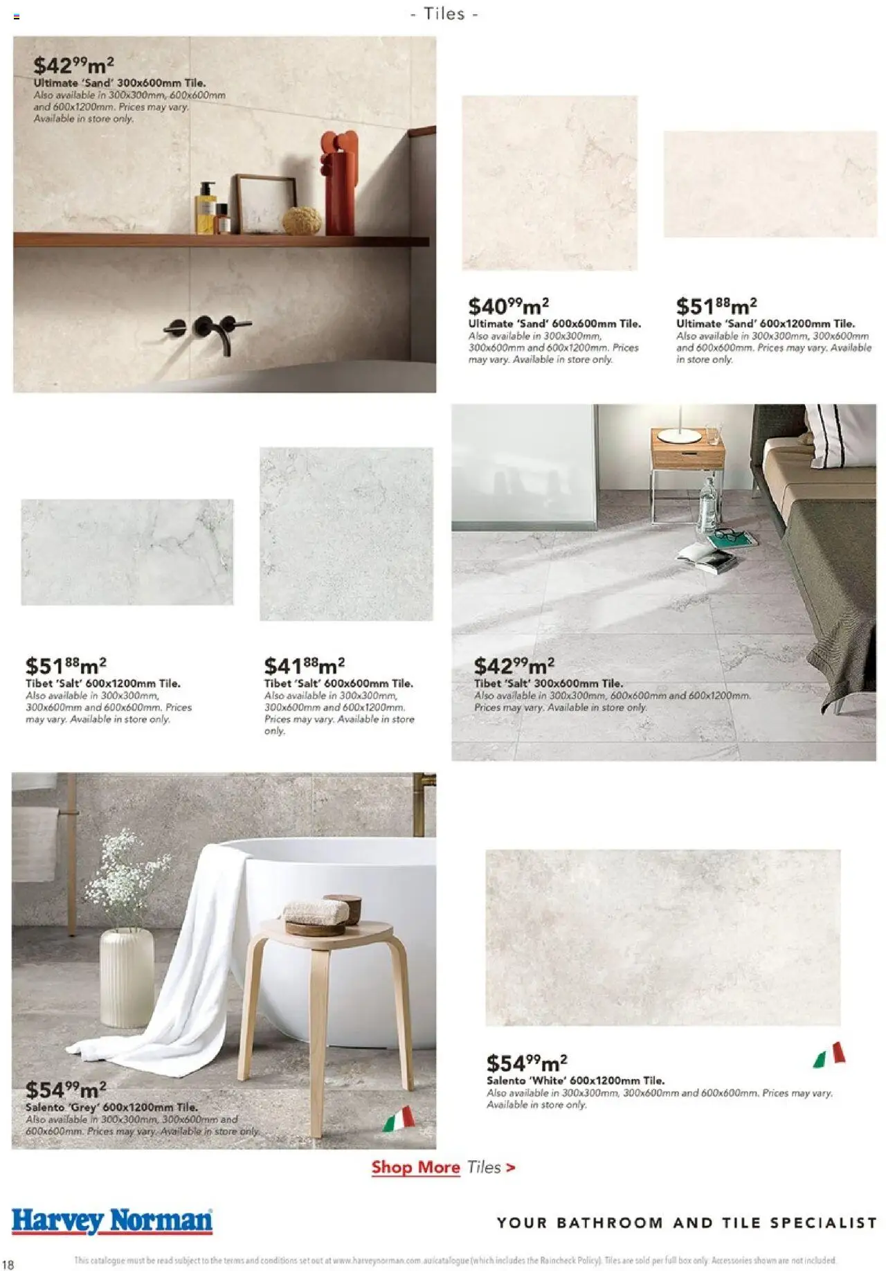 Harvey Norman catalogue - valid from 07.08.2025 | Page: 18 | Products: Box, Accessories, Bathroom