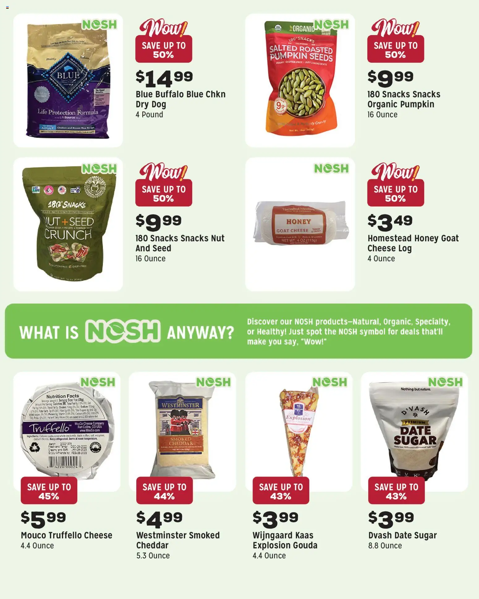 Grocery Outlet Weekly Ad - ID - valid from 08.04.2026 | Page: 9 | Products: Cheese, Sugar, Pumpkin, Date