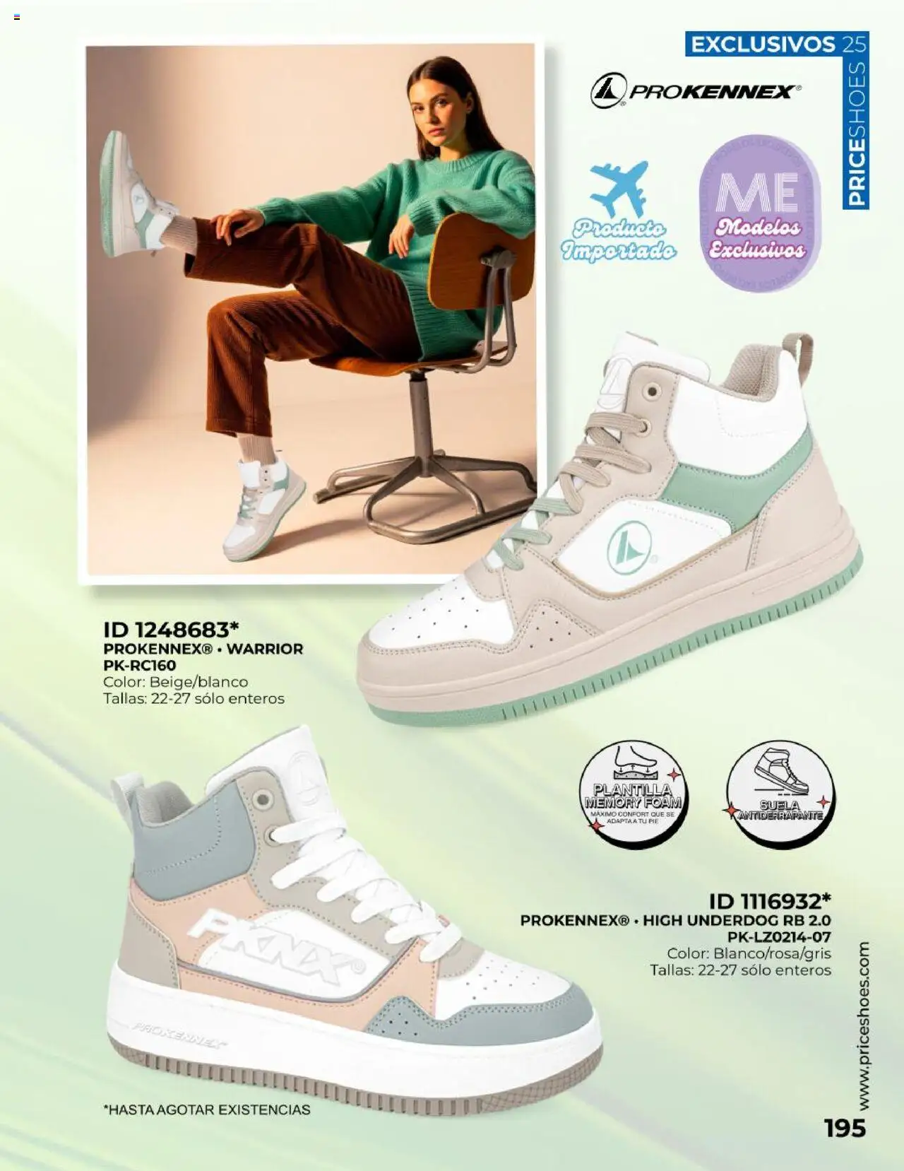 Nuevas ofertas de Price Shoes válidas en toda la República Mexicana desde el 19.10.2025. ¡Encuentra las mejores ofertas en Price Shoes catálogo Exclusivos 2025! | Página: 195