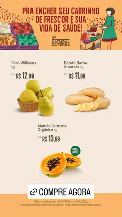 Natural da Terra - Ofertas da semana - Pré-Visualização do folheto da loja Natural da Terra, válido de 13.04.2026