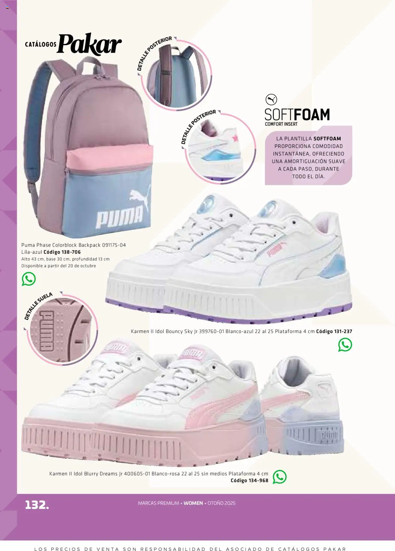 Nuevas ofertas de SC Pakar válidas en toda la República Mexicana desde el 29.08.2025. ¡Encuentra las mejores ofertas en SC Pakar - Catálogo Otoño Women! | Página: 132