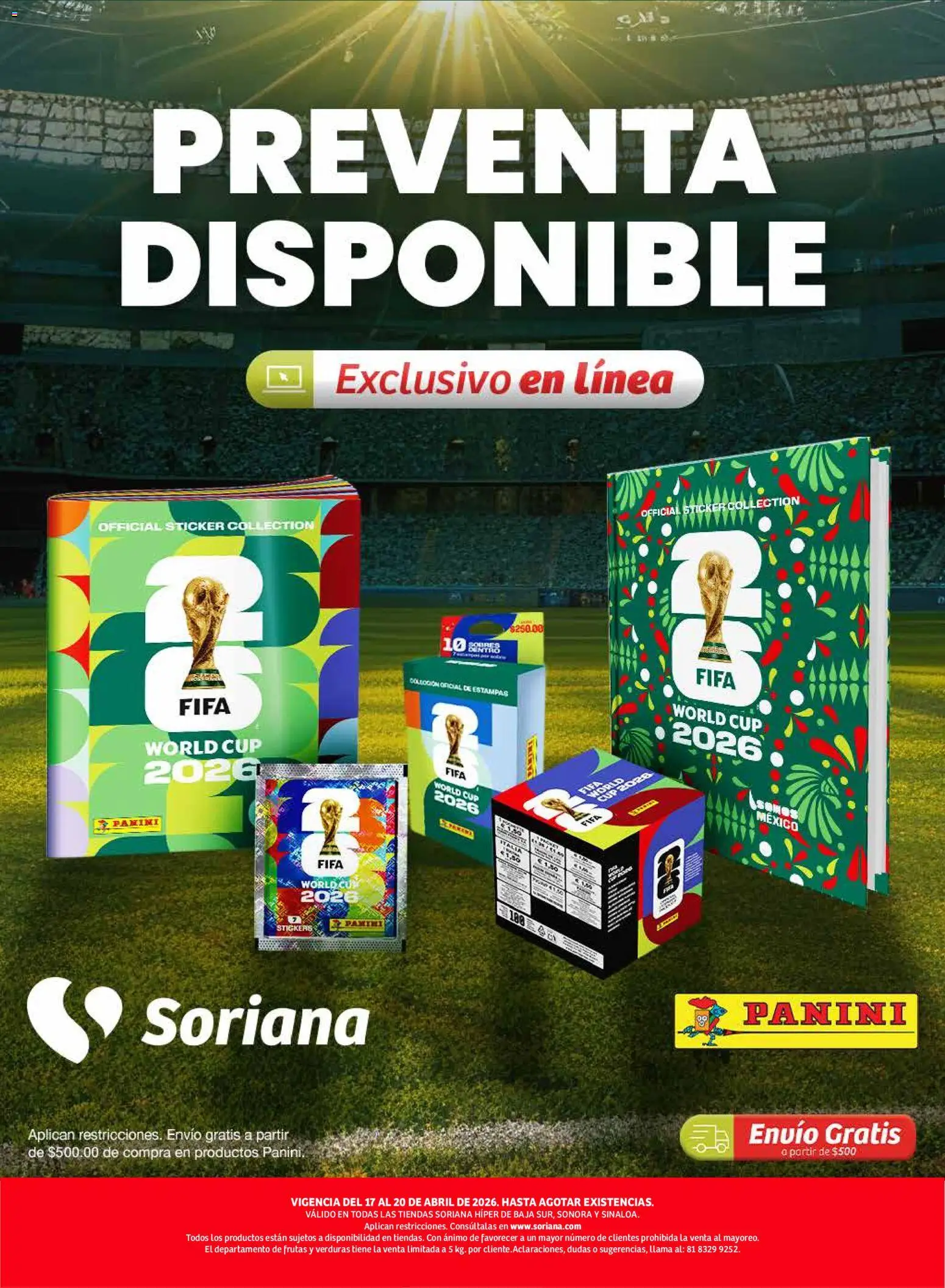 Nuevas ofertas de Soriana válidas en toda la República Mexicana desde el 17.04.2026. ¡Encuentra las mejores ofertas en Soriana Fin de Semana Híper: BCS, Son y Sin! | Página: 5
