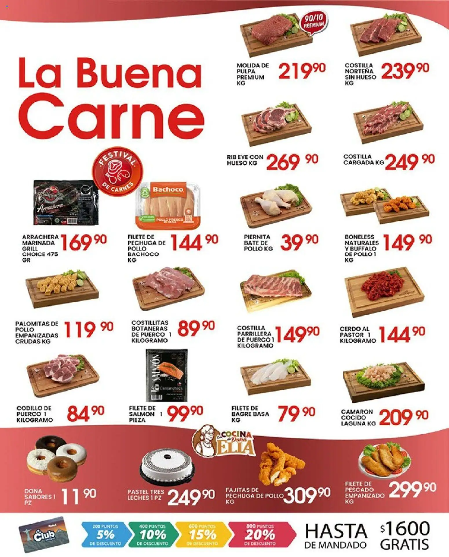Nuevas ofertas de Alsuper válidas en toda la República Mexicana desde el 10.04.2026. ¡Encuentra las mejores ofertas en Alsuper folleto Torreon! | Página: 2 | Productos: Pollo, Pastel, Cerdo, Cocina