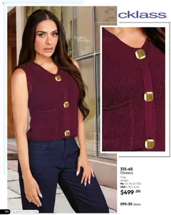 Vista previa de Cklass - Catálogo Invierno, nuevo folleto de la tienda, válido en México a partir del 16.09.2025 | Página: 70 | Productos: Chaleco
