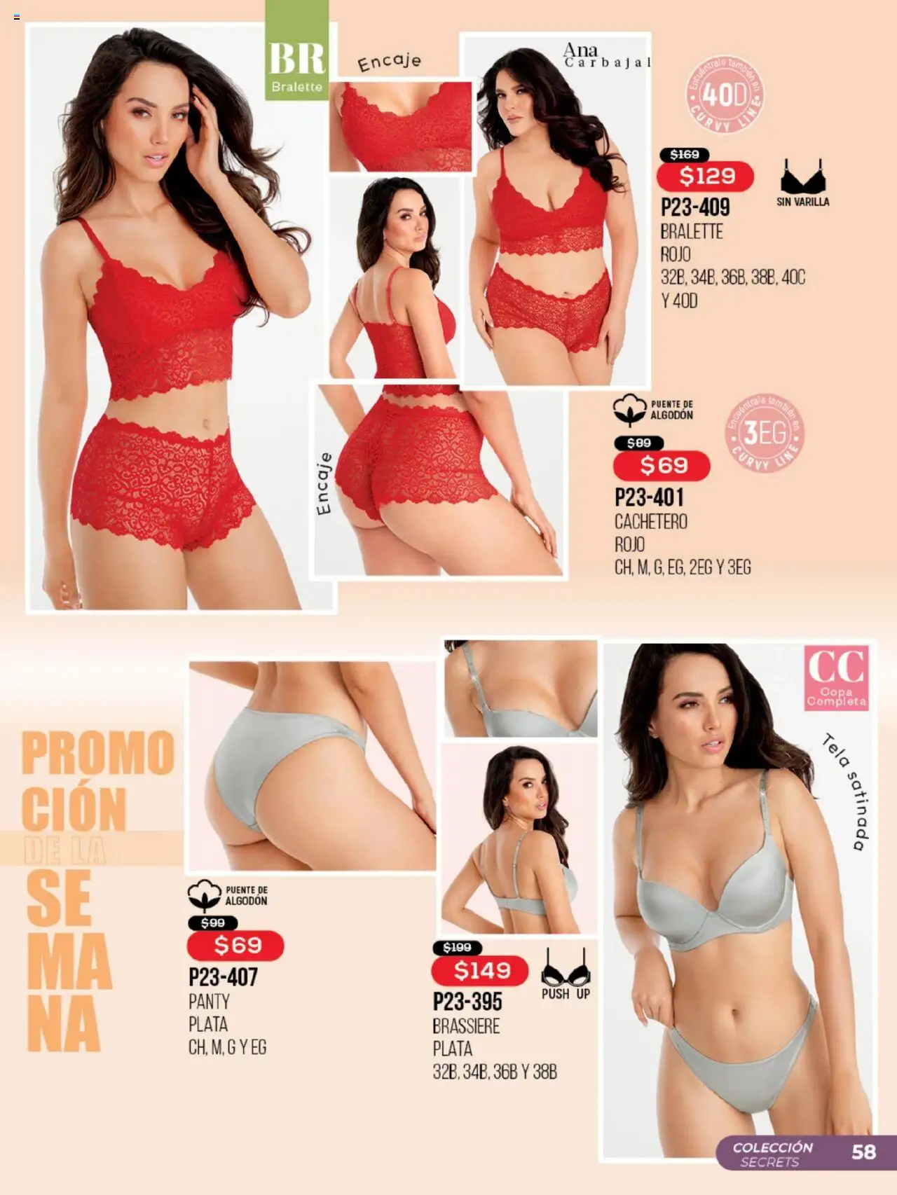 Nuevas ofertas de Cklass válidas en toda la República Mexicana desde el 01.10.2025. ¡Encuentra las mejores ofertas en Cklass - Catálogo Promoción De La Semana! | Página: 59 | Productos: Algodón, Cachetero