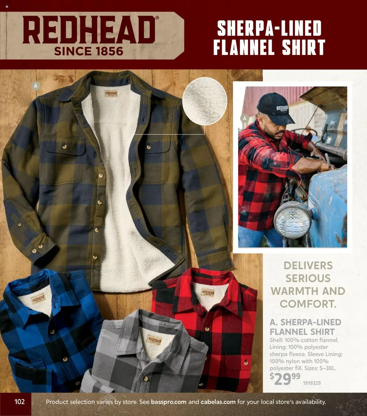 Cabela's Fall Clothing 25 - valid from 01.10.2025 | Page: 102 | Products: Shirt